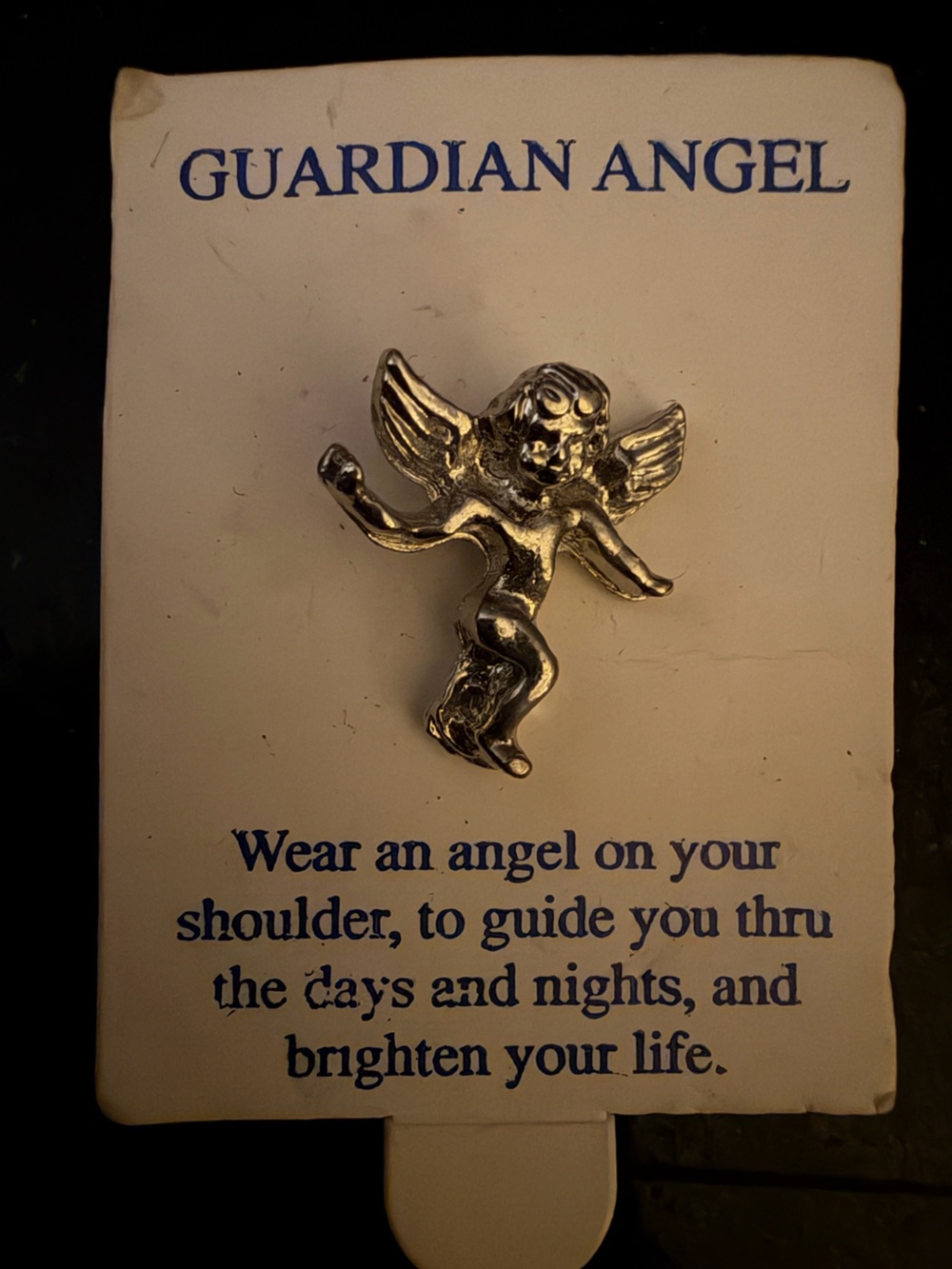 Guardian Angel pin